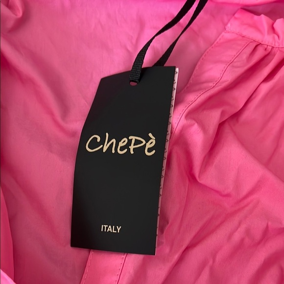 Vibrant Pink long sleeve shirt blouse with Ruffled sleeve and Lightweight Design - Picture 3 of 8